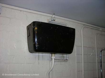 Asbestos Containing Plastic Toilet Cistern