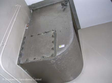 Asbestos Paper Lining to Air Con Ducting