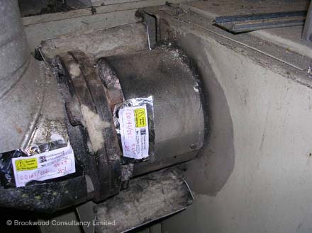 Asbestos Thermal Insulation to Air Con