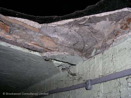 Damaged AC Ceilings 2 Levels