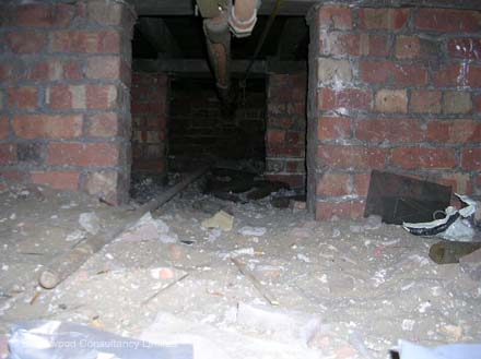 Lagging Contamination in Void