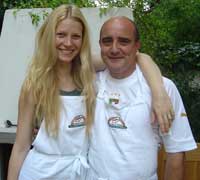 gwyneth paltrow and andrew from Orchard Ovens